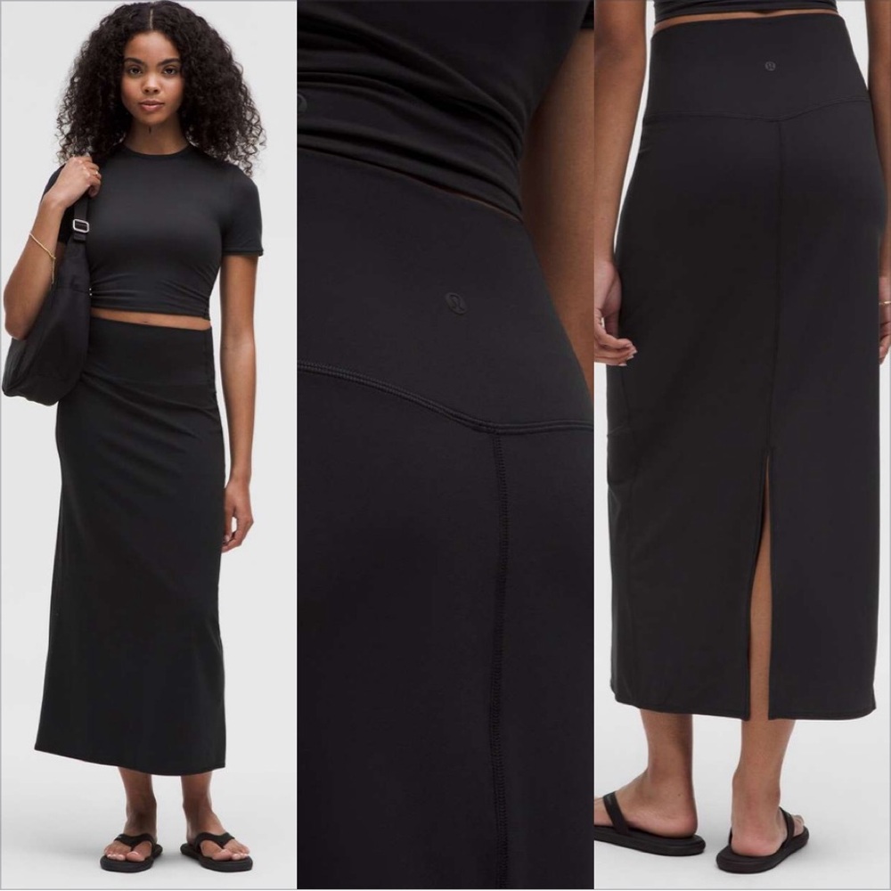 Lululemon Nulu Slim-Fit High-Rise Maxi Skirt